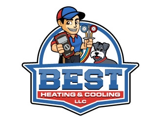 Best Heating & Cooling,LLC logo design by daywalker