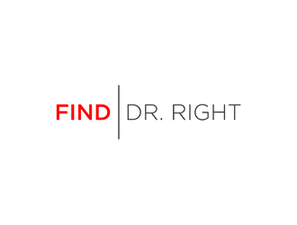 Find Dr. Right logo design by alby