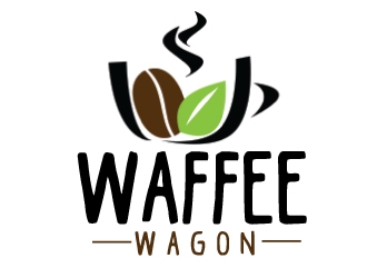 Waffee wagon logo design by ElonStark