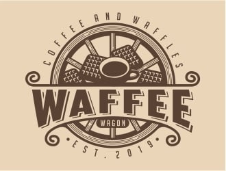 Waffee wagon logo design by Eko_Kurniawan