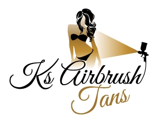 Ks Airbrush Tans logo design by ElonStark