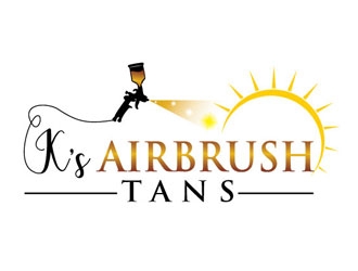 Ks Airbrush Tans logo design by logoguy