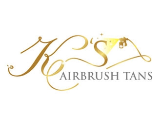 Ks Airbrush Tans logo design by logoguy