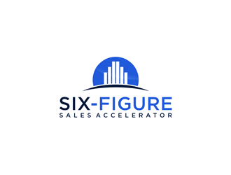 Six-Figure Sales Accelerator logo design by alby
