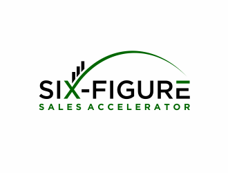 Six-Figure Sales Accelerator logo design by santrie