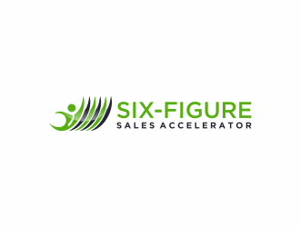 Six-Figure Sales Accelerator logo design by santrie