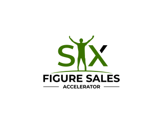 Six-Figure Sales Accelerator logo design by haidar