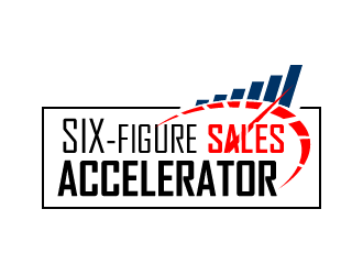 Six-Figure Sales Accelerator logo design by Coolwanz