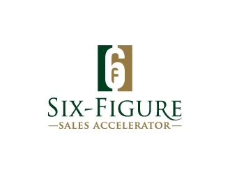Six-Figure Sales Accelerator logo design by JJlcool