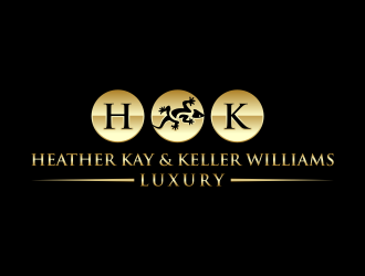Heather Kay & Keller Williams Luxury logo design by hidro