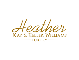 Heather Kay & Keller Williams Luxury logo design by Greenlight