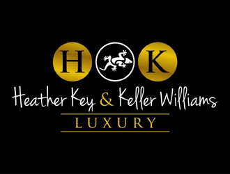 Heather Kay & Keller Williams Luxury logo design by MAXR