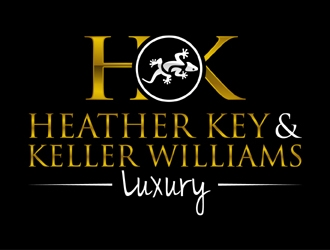 Heather Kay & Keller Williams Luxury logo design by MAXR