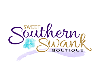 Sweet Southern Swank Boutique  logo design by Coolwanz