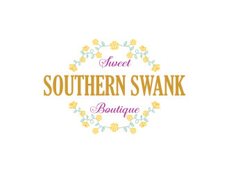 Sweet Southern Swank Boutique  logo design by SmartTaste