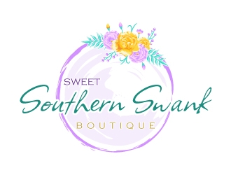 Sweet Southern Swank Boutique  logo design by uttam