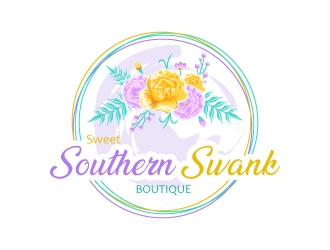 Sweet Southern Swank Boutique  logo design by uttam