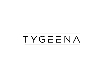 Tygeena logo design by haidar