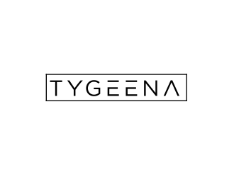 Tygeena logo design by haidar