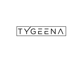 Tygeena logo design by haidar