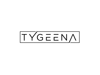 Tygeena logo design by haidar