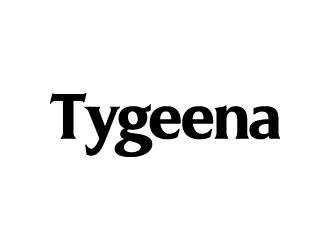 Tygeena logo design by Alex7390