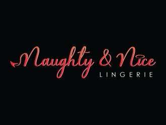 Naughty & Nice Lingerie logo design by Suvendu