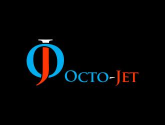 Octo-Jet logo design by santrie