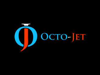 Octo-Jet logo design by santrie