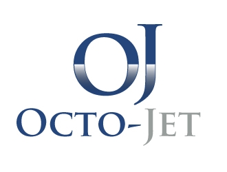 Octo-Jet logo design by ElonStark