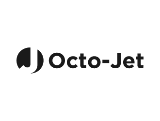 Octo-Jet logo design by fastsev