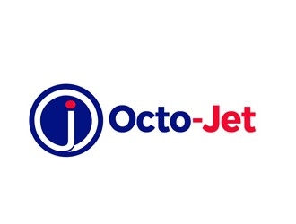 Octo-Jet logo design by bougalla005