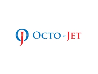 Octo-Jet logo design by resurrectiondsgn