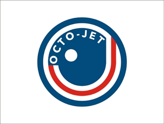 Octo-Jet logo design by indrabee