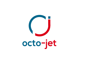 Octo-Jet logo design by Hidayat