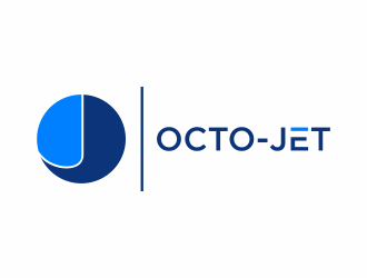 Octo-Jet logo design by santrie