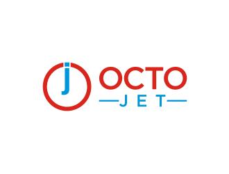 Octo-Jet logo design by Barkah