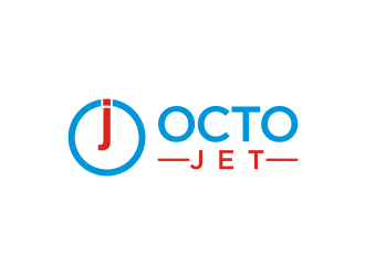 Octo-Jet logo design by Barkah