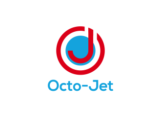 Octo-Jet logo design by Hidayat