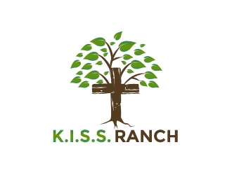 K.I.S.S. Ranch logo design by Benok