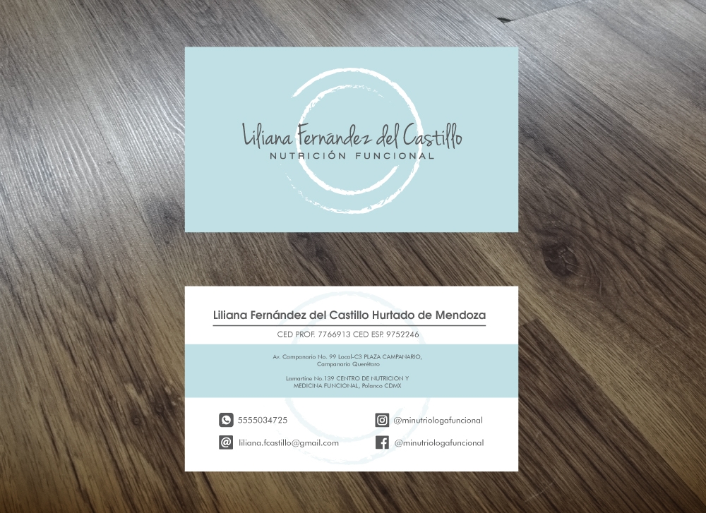 Liliana Fernández del Castillo logo design by shravya
