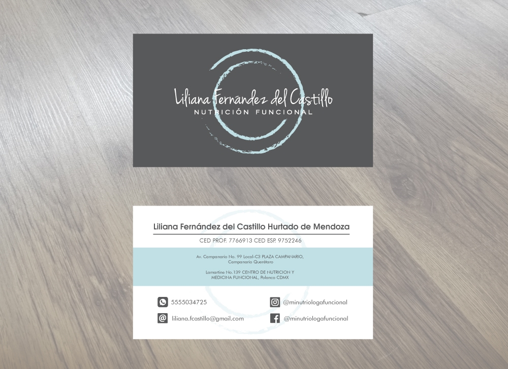 Liliana Fernández del Castillo logo design by shravya