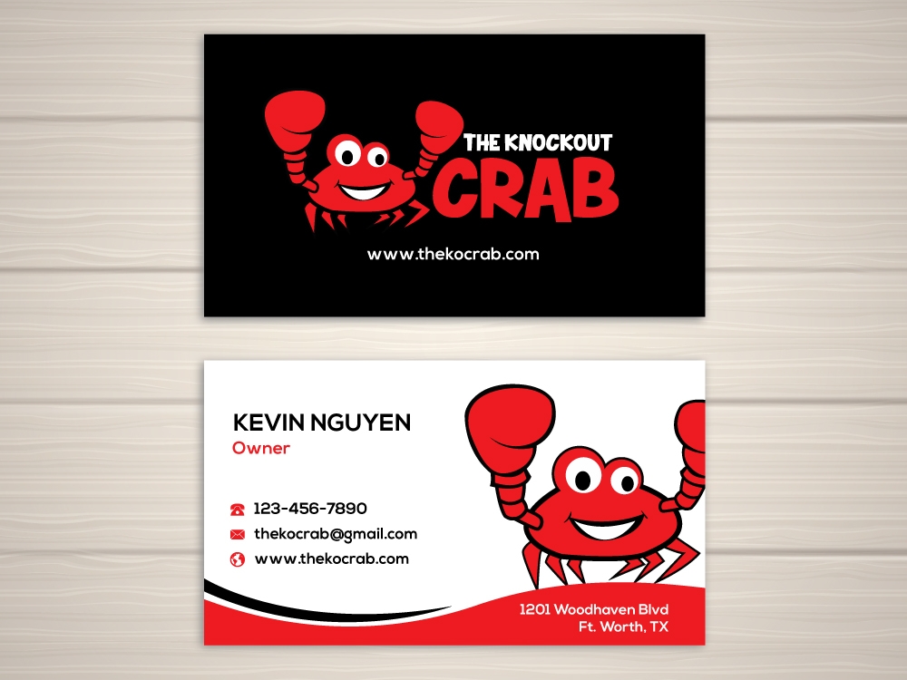 THE KNOCKOUT CRAB logo design by labo