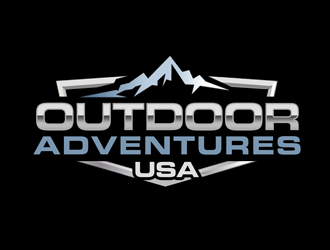 Outdoor Adventures USA logo design by kunejo