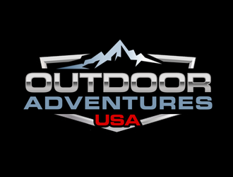 Outdoor Adventures USA logo design by kunejo