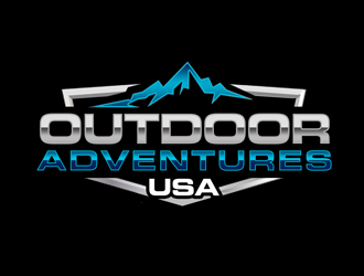 Outdoor Adventures USA logo design by kunejo