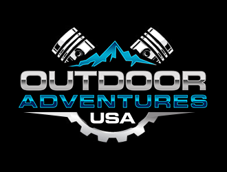 Outdoor Adventures USA logo design by kunejo