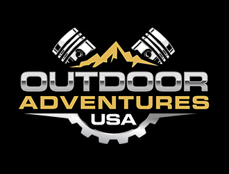 Outdoor Adventures USA logo design by kunejo