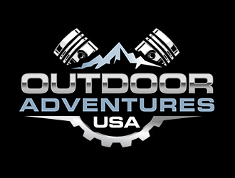 Outdoor Adventures USA logo design by kunejo