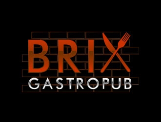 Brix Gastropub logo design by J0s3Ph